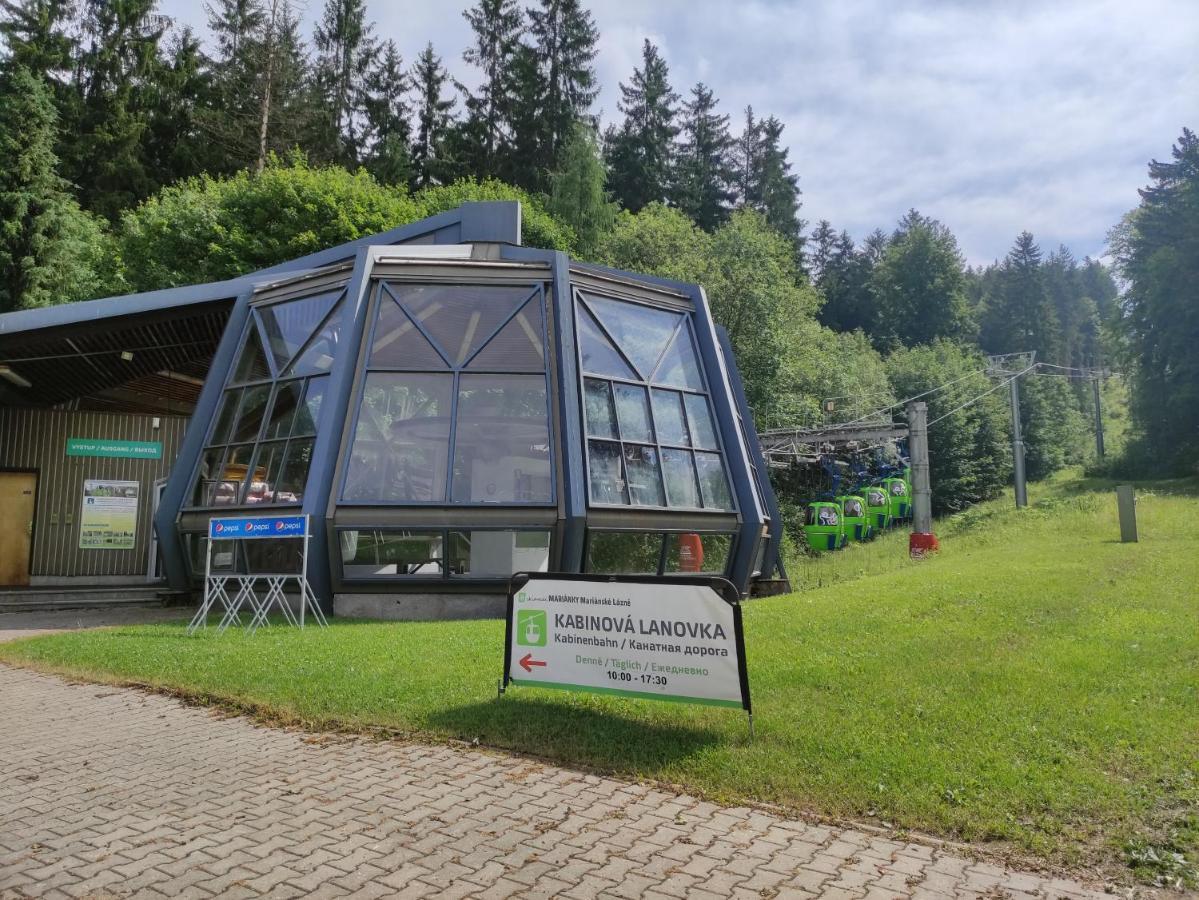 Apartman Friedrichsruh Daire Mariánské Lázně Dış mekan fotoğraf