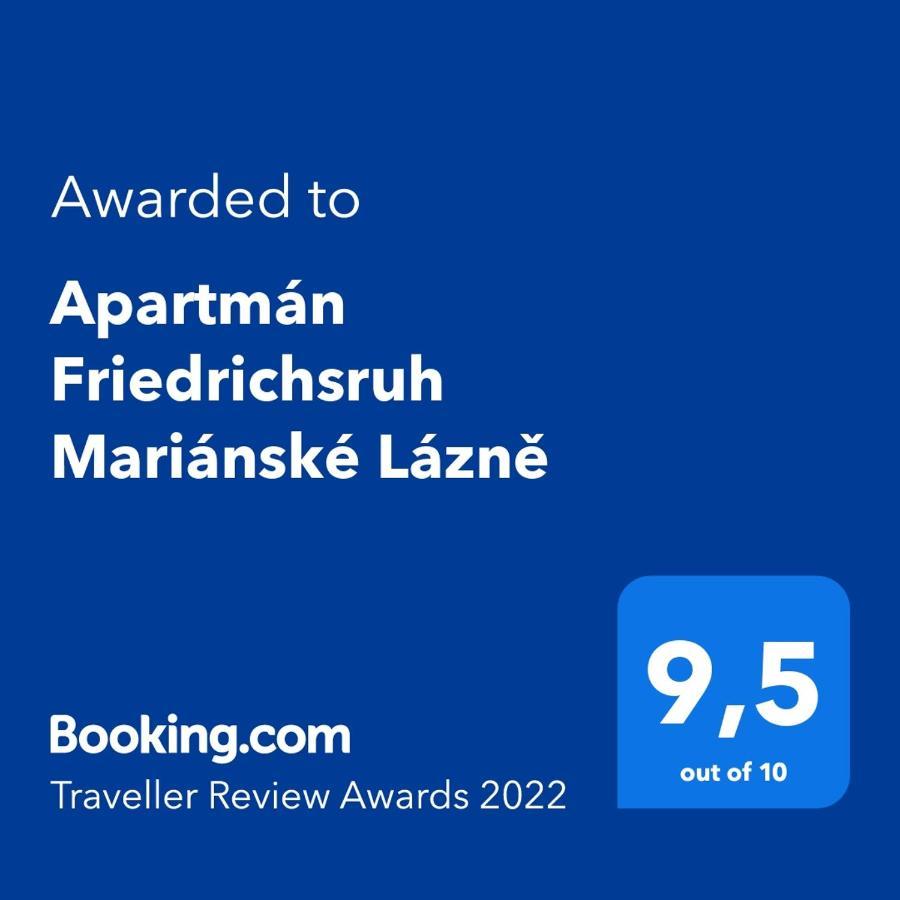 Apartman Friedrichsruh Daire Mariánské Lázně Dış mekan fotoğraf